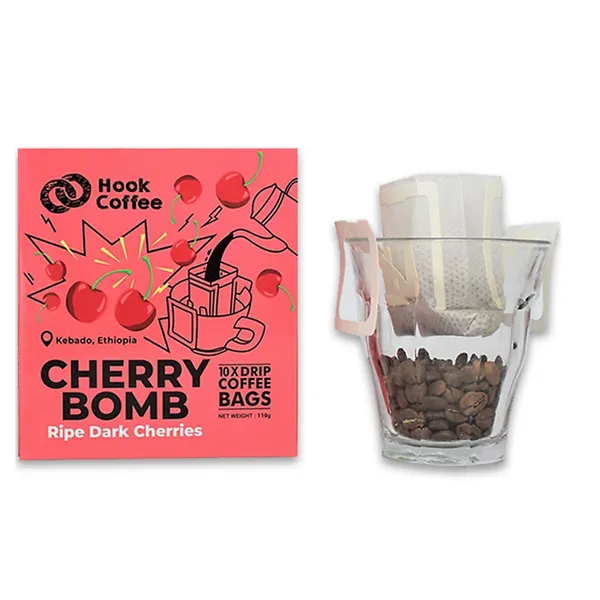 Hook Coffee - Cherry Bomb Hook Bags
